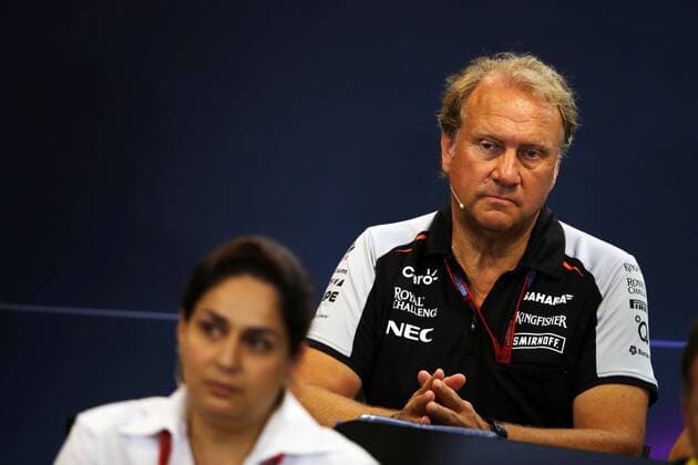 Belgian Grand Prix, Spa Francorchamps 25 - 28 August 2016 Robert Fernley (GBR) Sahara Force India F1 Team Deputy Team Principal in the FIA press conference PK Pressekonferenz 26.08.2016. 
