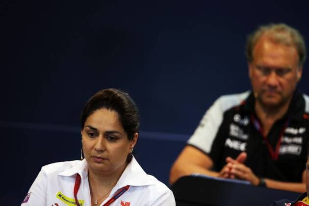 Belgian Grand Prix, Spa Francorchamps 25 - 28 August 2016 Monisha Kaltenborn (AUT) Sauber Team Principal in the FIA press conference PK Pressekonferenz 26.08.2016. 