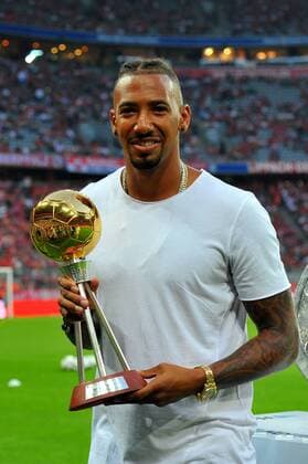 Fussballer des Jahres Jerome BOATENG (FC Bayern Muenchen). Deutschland, Muenchen: Fussball, Bundesliga: FC Bayern Muenchen vs SV Werder Bremen am 26.08.2016, Allianz-Arena.