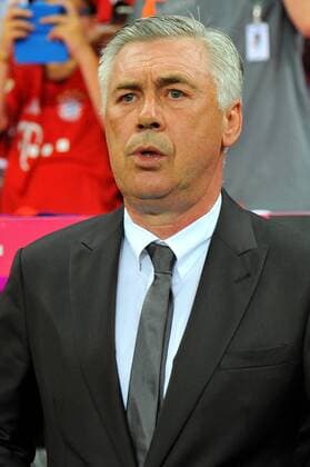 Trainer Carlo ANCELOTTI (FC Bayern Muenchen). Deutschland, Muenchen: Fussball, Bundesliga: FC Bayern Muenchen vs SV Werder Bremen am 26.08.2016, Allianz-Arena.