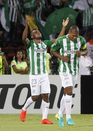 July 27, 2016 - San Clemente, California, Colombia - Atletico Nacional vs. Independiente del Valle, Copa Libertadores: Miguel Borja - ZUMAe56_