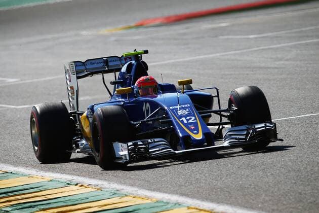 Belgian Grand Prix, Spa Francorchamps 25 - 28 August 2016 Felipe Nasr (BRA) Sauber C35. 27.08.2016. Free Practice 3 