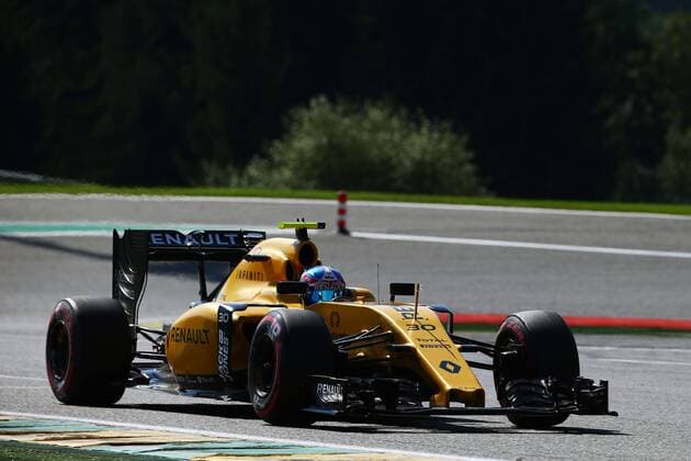Belgian Grand Prix, Spa Francorchamps 25 - 28 August 2016 Jolyon Palmer (GBR) Renault F1 Team RS16. 27.08.2016. Free Practice 3 