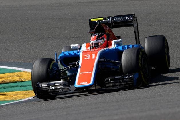 Belgian Grand Prix, Spa Francorchamps 25 - 28 August 2016 Esteban Ocon (FRA), Manor Racing 27.08.2016. Free Practice 3 