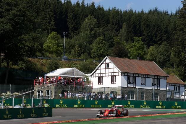 Belgian Grand Prix, Spa Francorchamps 25 - 28 August 2016 Kimi Raikkonen (FIN), Scuderia Ferrari 27.08.2016. Free Practice 3 