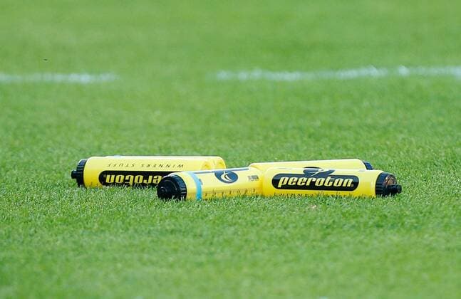 SOCCER - BL, WAC vs Admira WOLFSBERG,AUSTRIA,27.AUG.16 - SOCCER - tipico Bundesliga, WAC Wolfsberg vs FC Admira Wacker Moedling. Image shows Peeroton water bottles. GEPAxpictures xDavidxRodriguez