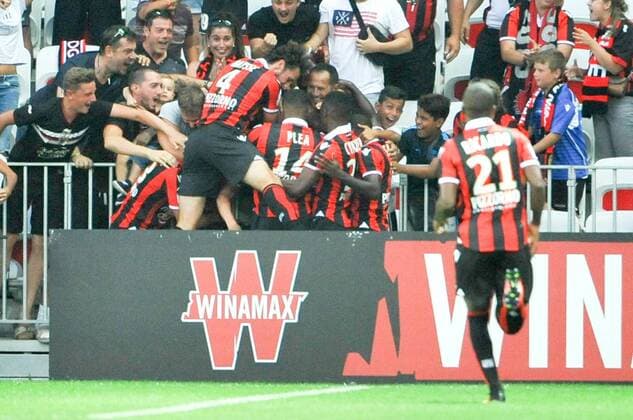 EQUIPE DE FOOTBALL DE NICE - SUPPORTERS - JOIE FOOTBALL : Nice vs Lille - Ligue 1 - 27 08 2016 FEP Panoramic 