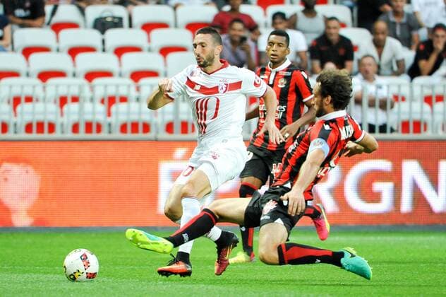 10 Morgan AMALFITANO (lil) FOOTBALL : Nice vs Lille - Ligue 1 - 27 08 2016 FEP Panoramic 