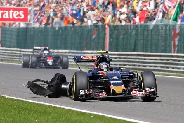 Bilder des Tages - SPORT Spanish Carlos Sainz of Scuderia Toro Rosso pictured during the Grand Prix F1 of Belgium, in Spa-Francorchamps, Sunday 28 August 2016. The Spa-Francorchamps Formula One Grand Prix takes place this weekend, from August 26 until August 28. BRUNOxFAHY  x04920374x