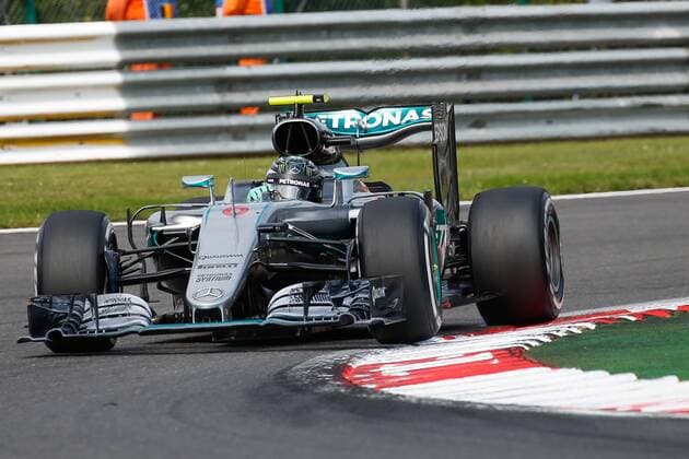 German Nico Rosberg of Mercedes AMG Petronas F1 Team pictured during the Grand Prix F1 of Belgium, in Spa-Francorchamps, Sunday 28 August 2016. The Spa-Francorchamps Formula One Grand Prix takes place this weekend, from August 26 until August 28. BRUNOxFAHY  x04920378x