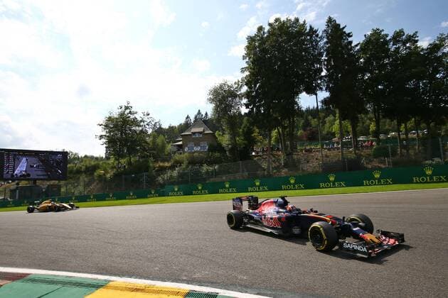 Belgian Grand Prix, Spa Francorchamps 25 - 28 August 2016 Daniil Kvyat (RUS) Scuderia Toro Rosso STR11. 28.08.2016. Race 