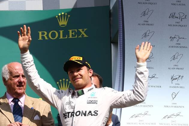 Formel 1, GP von Belgien, Sieger Nico Rosberg Belgian Grand Prix, Spa Francorchamps 25 - 28 August 2016 1st place Nico Rosberg (GER) Mercedes AMG Petronas F1 W07. 28.08.2016. 