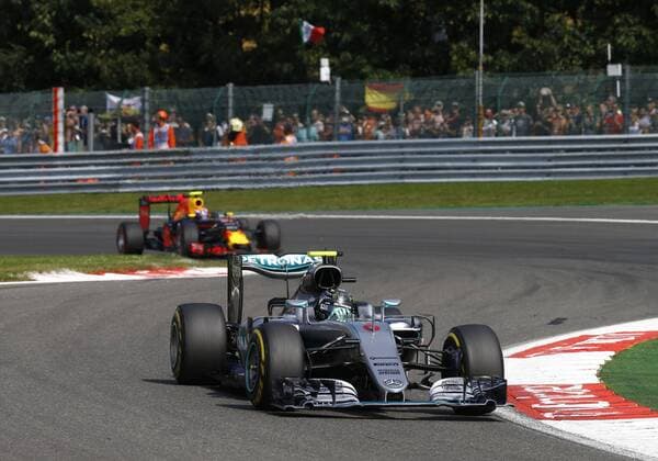 Motorsports: FIA Formula One World Championship WM Weltmeisterschaft 2016, Grand Prix of Belgium, 6 Nico Rosberg (GER, Mercedes AMG Petronas Formula One Team), xHOCHxZWEIx