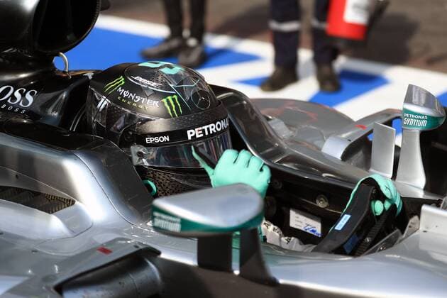 Formel 1, GP von Belgien, Sieger Nico Rosberg 28.08.2016. Spa-Francorchamps, Belgium. F1 Grand Prix of Belgium, Race Day. Mercedes AMG Petronas - Nico Rosberg arrives in parc ferme as he wins the race at Spa xLeannexBoonx  ActionPlus11780947