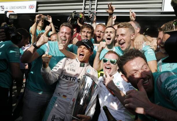 Motorsports: FIA Formula One World Championship WM Weltmeisterschaft 2016, Grand Prix of Belgium, 6 Nico Rosberg (GER, Mercedes AMG Petronas Formula One Team), xHOCHxZWEIx