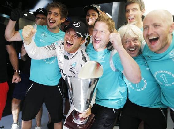 Motorsports: FIA Formula One World Championship WM Weltmeisterschaft 2016, Grand Prix of Belgium, 6 Nico Rosberg (GER, Mercedes AMG Petronas Formula One Team), xHOCHxZWEIx