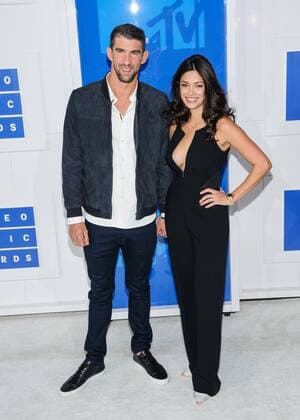 August 28, 2016 - New York, NY, United States - 28 August 2016 - New York, New York - Michael Phelps. 2016 MTV Video Music Awards at Madison Square Garden. Photo Credit: Mario Santoro AdMedia 2016 MTV Video Music Awards - ZUMAa123