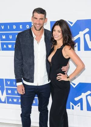 Bilder des Tages - SPORT August 28, 2016 - New York, NY, United States - 28 August 2016 - New York, New York - Michael Phelps. 2016 MTV Video Music Awards at Madison Square Garden. Photo Credit: Mario Santoro AdMedia 2016 MTV Video Music Awards - ZUMAa123