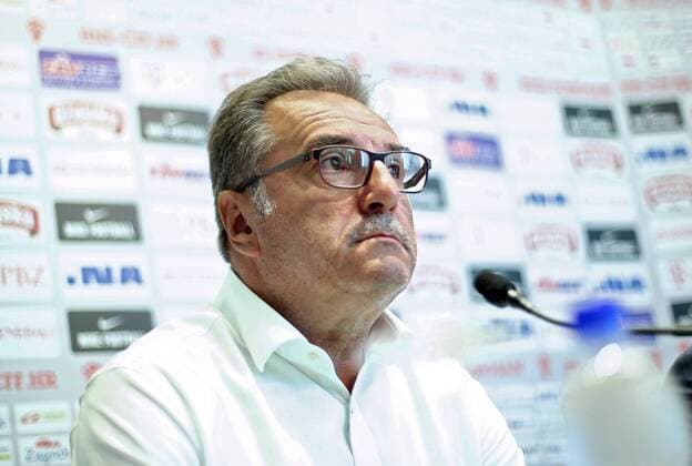 Croatian Head Coach Ante Cacic held a press conference PK Pressekonferenz 29.08.2016., Zagreb, Croatia - Hotel Hilton, head coach of the Croatian football team Ante Cacic was speaking at a press conference about current issues in the national team Nationalteam and the upcoming qualifying match against Turkey.  SanjinxStrukic PIXSELL