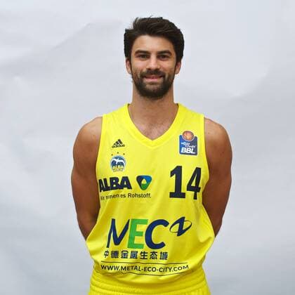 Basketball Berlin 25.08.2016 BBL 1. Bundesliga Saison 2016 2016 Alba Berlin Team Engin Atsür (Alba Berlin, No.14)