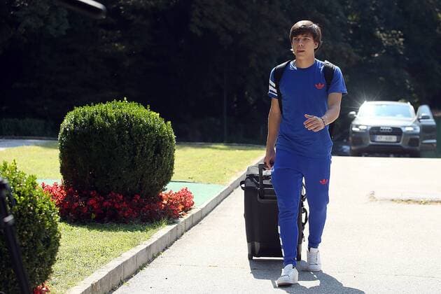Croatian national football team gathering 29.08.2016., Zagreb, Croatia - Croatian national football team gathering in Zagreb for the preparations for the upcoming qualifying match against Turkey to go to the World Cup in Russia. Ante Coric.  GoranxStanzl PIXSELL