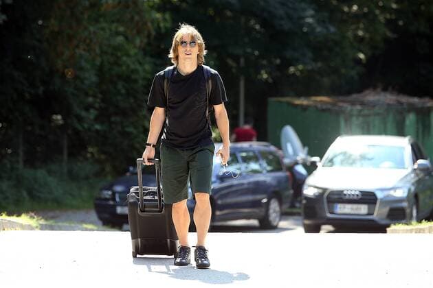 Croatian national football team gathering 29.08.2016., Zagreb, Croatia - Croatian national football team gathering in Zagreb for the preparations for the upcoming qualifying match against Turkey to go to the World Cup in Russia. Luka Modric.  GoranxStanzl PIXSELL