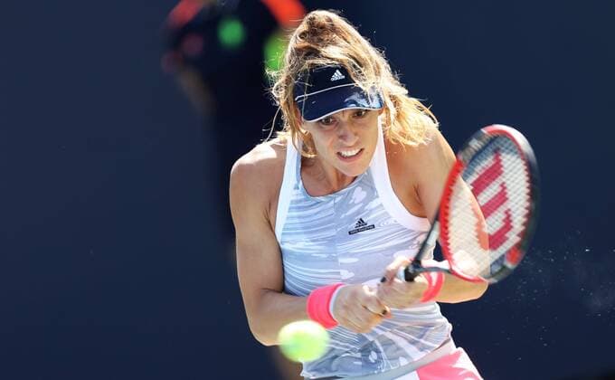 US Open, Andrea Petkovic - Kristina Kucova TENNIS - WTA Tennis Damen US Open 2016 NEW YORK CITY,NEW YORK,USA,29.AUG.16 - TENNIS - WTA Tour, US Open 2015, Grand Slam, Flushing Meadows. Image shows Andrea Petkovic (GER). GEPAxpictures xMatthiasxHauer