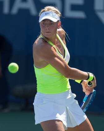 CARINA WITTHOEFT (GER) (GER) Tennis - US Open 2016 - Grand Slam ITF ATP Tennis Herren WTA Tennis Damen - Flushing Meadows - New York - New York - USA - 29 August 2016.