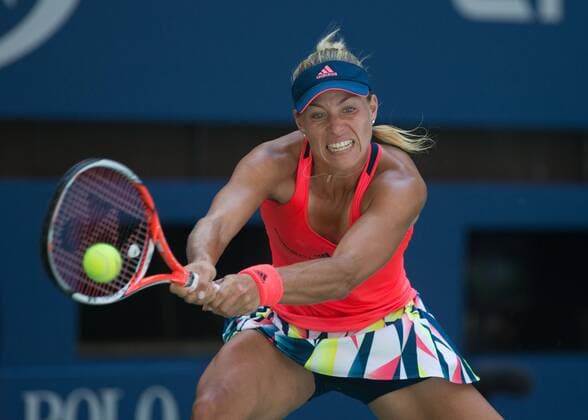ANGELIQUE KERBER (GER) Tennis - US Open 2016 - Grand Slam ITF ATP Tennis Herren WTA Tennis Damen - Flushing Meadows - New York - New York - USA - 29 August 2016.