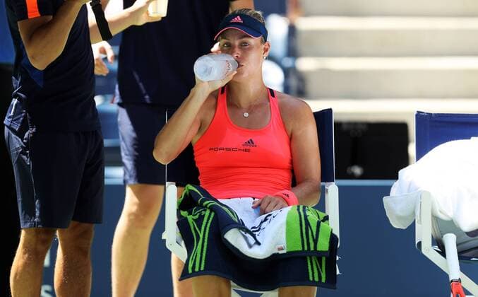 TENNIS - WTA Tennis Damen US Open 2016 NEW YORK CITY,NEW YORK,USA,29.AUG.16 - TENNIS - WTA Tour, US Open 2015, Grand Slam, Flushing Meadows. Image shows Angelique Kerber (GER). GEPAxpictures xMatthiasxHauer
