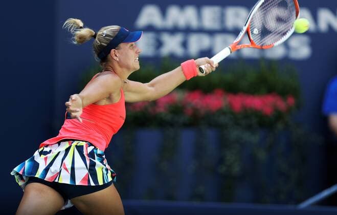 TENNIS - WTA Tennis Damen US Open 2016 NEW YORK CITY,NEW YORK,USA,29.AUG.16 - TENNIS - WTA Tour, US Open 2015, Grand Slam, Flushing Meadows. Image shows Angelique Kerber (GER). GEPAxpictures xMatthiasxHauer