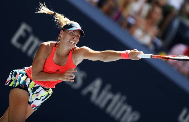 TENNIS - WTA Tennis Damen US Open 2016 NEW YORK CITY,NEW YORK,USA,29.AUG.16 - TENNIS - WTA Tour, US Open 2015, Grand Slam, Flushing Meadows. Image shows Angelique Kerber (GER). GEPAxpictures xMatthiasxHauer