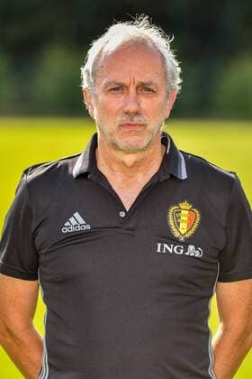 Fußball, Fotoshooting mit dem neuen Trainerstab des Nationalteams von Belgien Belgium s video analyst Herman De Landtsheer poses for the photographer ahead of a training session of Belgian national soccer team Red Devils, on Monday 29 August 2016, in Brussels. The Red Devils will play a World Championships 2018 Qualification game against Cyprus on September 6th. LUCxCLAESSEN  x04921641x