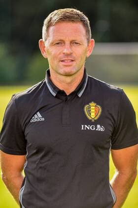Fußball, Fotoshooting mit dem neuen Trainerstab des Nationalteams von Belgien Belgium s assistant coach Graeme Jones poses for the photographer ahead of a training session of Belgian national soccer team Red Devils, on Monday 29 August 2016, in Brussels. The Red Devils will play a World Championships 2018 Qualification game against Cyprus on September 6th. LUCxCLAESSEN  x04921644x