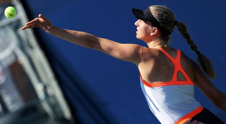 TENNIS - WTA Tennis Damen US Open 2016 NEW YORK CITY,NEW YORK,USA,29.AUG.16 - TENNIS - WTA Tour, US Open 2015, Grand Slam, Flushing Meadows. Image shows Mona Barthel (GER). GEPAxpictures xMatthiasxHauer