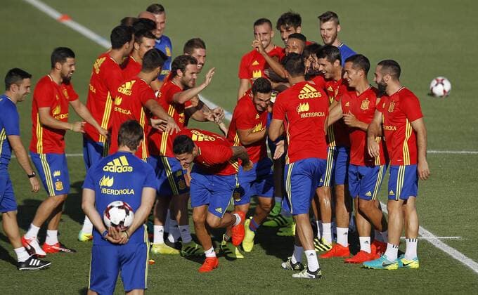 Koke. Spanish national team Nationalteam training session. In this picture, Koke. xAngelxRiverox 