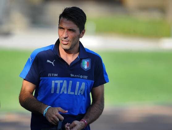 Bilder des Tages - SPORT FIRENZE 29 08 2016 - NATIONAL SOCCER ITALY - TRAINING - Buffon Gianluigi -COVERCIANO - PHOTOS BRESSAN Newpress  NewxPressx xIPA