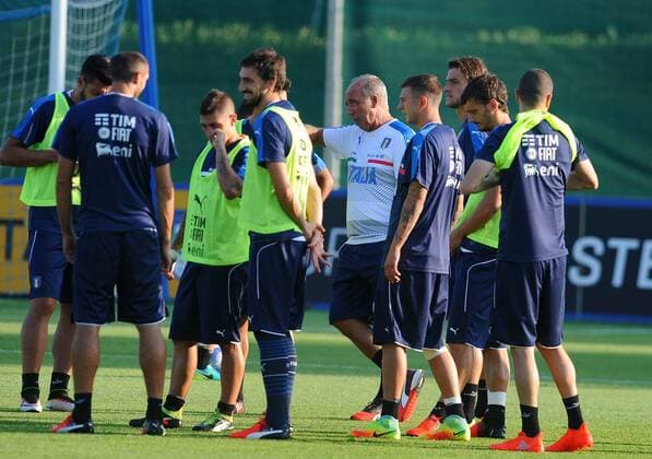 FIRENZE 29 08 2016 - NATIONAL SOCCER ITALY - TRAINING - VENTURA Giampero -COVERCIANO - PHOTOS BRESSAN Newpress  NewxPressx xIPA