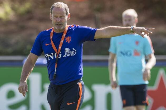 coach Danny Blind of The Netherlandsduring the training session of The Netherlands on August 30, 2016 in Katwijk, The Netherlands. Netherlands Training session 2016 2017 xVIxGerritxvanxKeulenxIVx 6127973