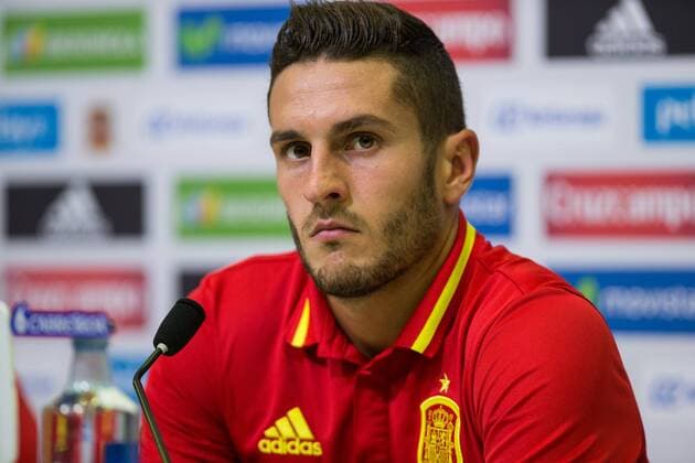 Spanish Koke Resurrecccion during the press conference PK Pressekonferenz of the concentration of Spanish football team at Ciudad del Futbol de Las Rozas before the qualifying for the Russia world cup in 2017 August 30, 2016.  (20160830002)