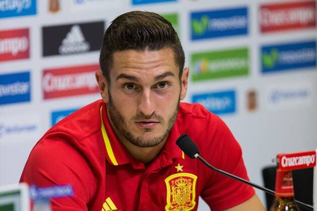 Spanish Koke Resurrecccion during the press conference PK Pressekonferenz of the concentration of Spanish football team at Ciudad del Futbol de Las Rozas before the qualifying for the Russia world cup in 2017 August 30, 2016.  (20160830020)