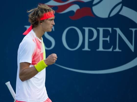 Bilder des Tages - SPORT ALEXANDER ZVEREV (GER) Tennis - US Open 2016 - Grand Slam ITF ATP Tennis Herren WTA Tennis Damen - USTA Billie Jean King National Tennis Center - New York - New York - USA - 30 August 2016.
