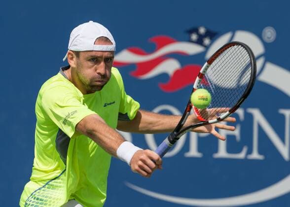 Bilder des Tages - SPORT BENJAMIN BECKER (GER) Tennis - US Open 2016 - Grand Slam ITF ATP Tennis Herren WTA Tennis Damen - USTA Billie Jean King National Tennis Center - New York - New York - USA - 30 August 2016.