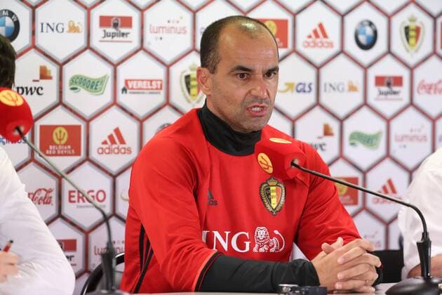 Belgium s head coach Roberto Martinez pictured during a press conference PK Pressekonferenz of Belgian national soccer team Red Devils, on Wednesday 31 August 2016, in Brussels. The Red Devils are preparing for a friendly match against Spain tomorrow, and a World Championships 2018 Qualification game against Cyprus on September 6th. VIRGINIExLEFOUR  x04922770x