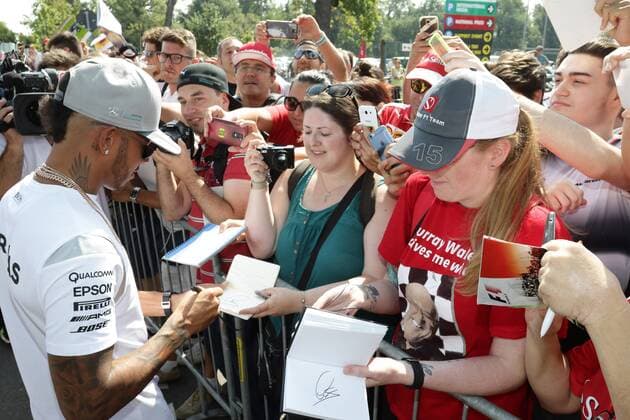 Italian Grand Prix, Monza 01 - 04 September 2016 01.09.2016 - Lewis Hamilton (GBR) Mercedes AMG F1 W07 Hybrid 