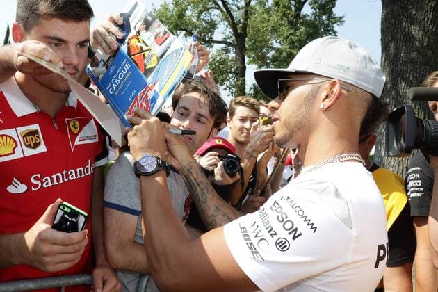 Italian Grand Prix, Monza 01 - 04 September 2016 01.09.2016 - Lewis Hamilton (GBR) Mercedes AMG F1 W07 Hybrid 