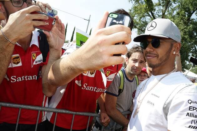 Italian Grand Prix, Monza 01 - 04 September 2016 01.09.2016 - Lewis Hamilton (GBR) Mercedes AMG F1 W07 Hybrid 