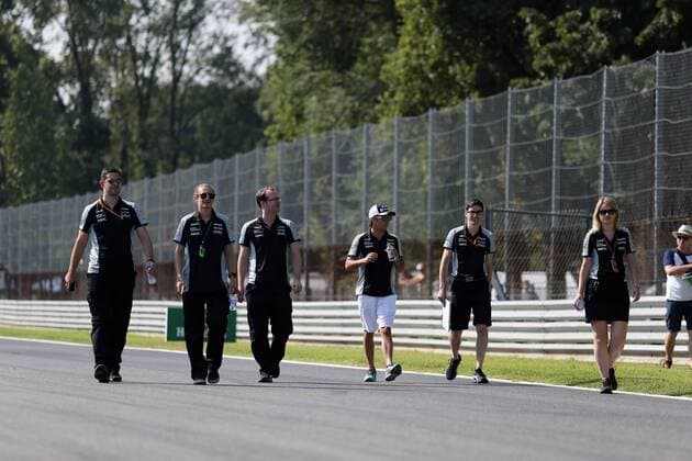 Italian Grand Prix, Monza 01 - 04 September 2016 01.09.2016 - Sergio Perez (MEX) Sahara Force India F1 VJM09 