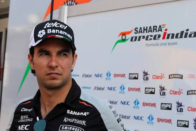 Italian Grand Prix, Monza 01 - 04 September 2016 01.09.2016 - Sergio Perez (MEX) Sahara Force India F1 VJM09 