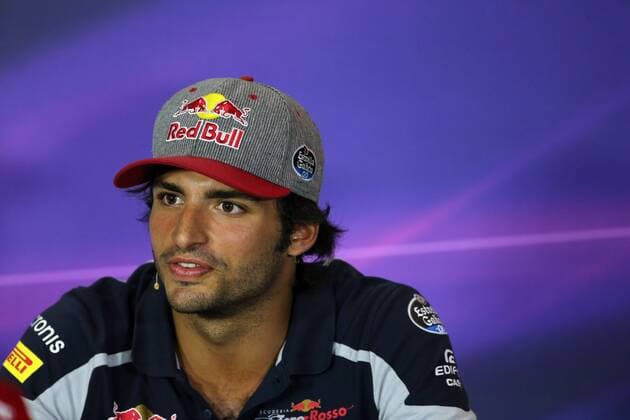 Italian Grand Prix, Monza 01 - 04 September 2016 01.09.2016 - press conference PK Pressekonferenz Carlos Sainz Jr (ESP) Scuderia Toro Rosso STR11 